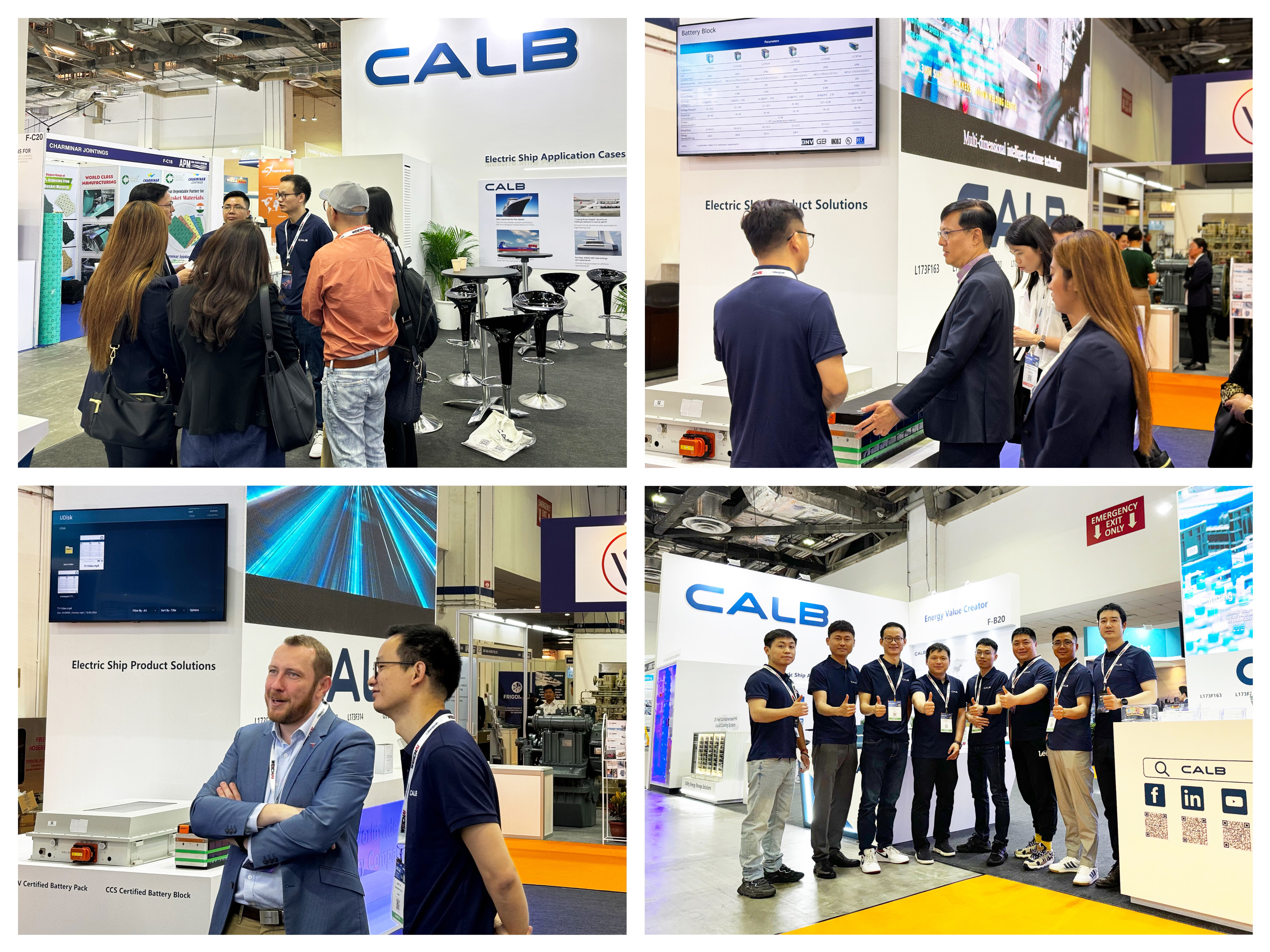 CALB Shines at the Singapore Asia Pacific Maritime Exhibition as It Navigates Towards a Low-Carbon Economic Blue Ocean